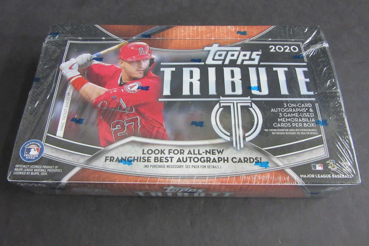 2020 Topps Tribute Baseball Box (Hobby)