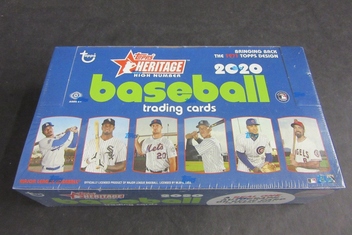 2020 Topps Heritage Baseball High Number Box (Hobby)