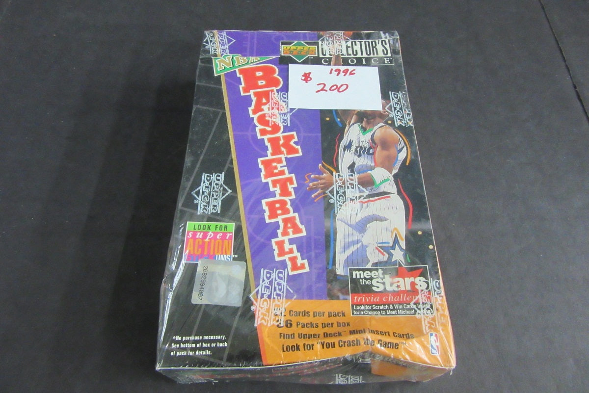 1996/97 Upper Deck Collector's Choice Basketball Series 1 Box (Hobby) (36/12) (Read)