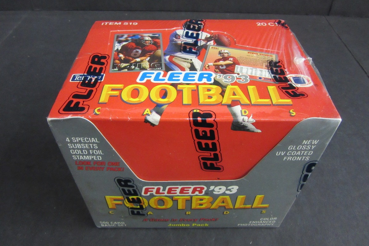 1993 Fleer Football Jumbo Box (20/27)