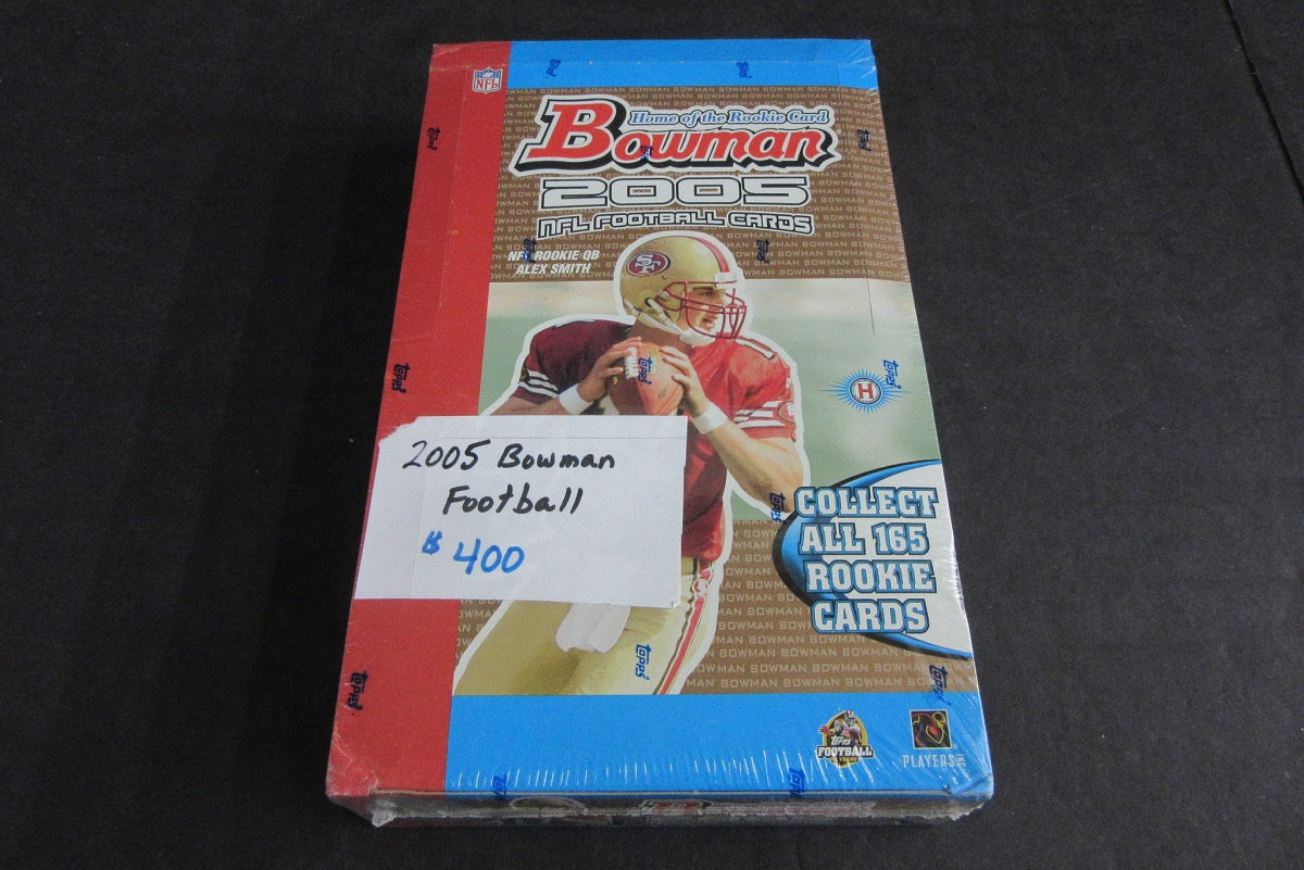 2005 Bowman Football Box (Hobby) (Read)