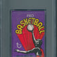 1972 Topps Basketball Unopened Wax Pack PSA 6
