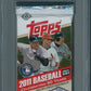 2011 Topps Baseball Update Series Unopened Pack (Hobby) PSA 9