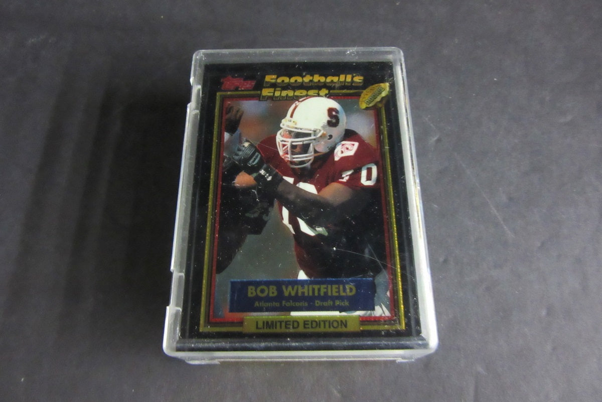 1992 Topps Finest Football Factory Set