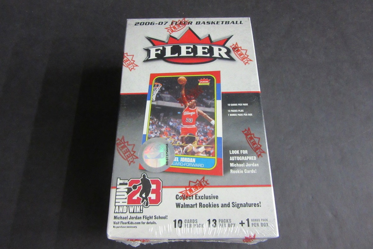 2006/07 Fleer Basketball Blaster Box (14/10)