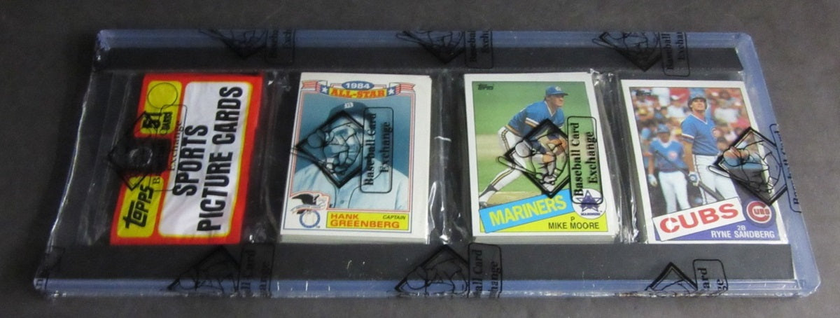 1985 Topps Baseball Unopened Rack Pack (Clemens - Sandberg)