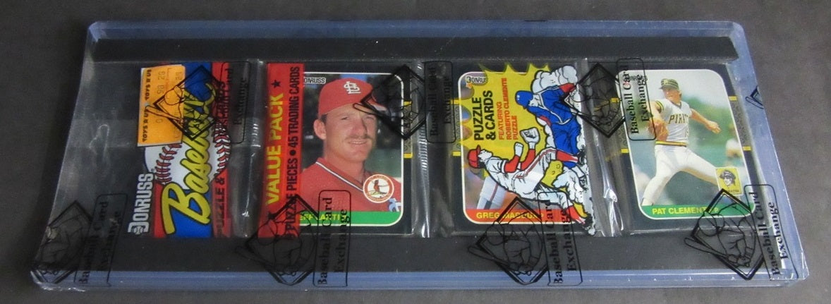 1987 Donruss Baseball Unopened Rack Pack (Maddux)