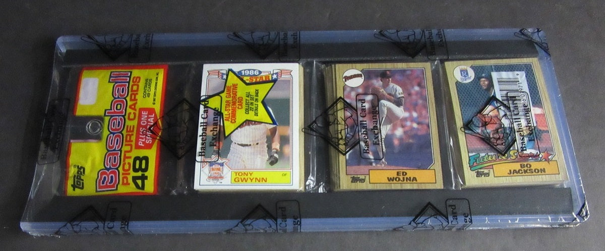 1987 Topps Baseball Unopened Rack Pack (Bo Jackson)