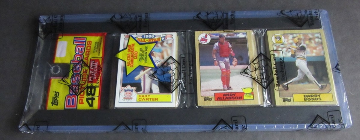 1987 Topps Baseball Unopened Rack Pack (Barry Bonds) #2