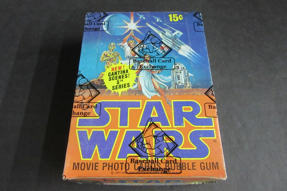 1978 Topps Star Wars Unopened Series 5 Wax Box (BBCE)