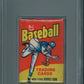 1975 Topps Baseball Mini Unopened Wax Pack PSA 6