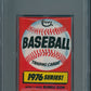 1976 Topps Baseball Unopened Wax Pack PSA 8 (1976 Series)