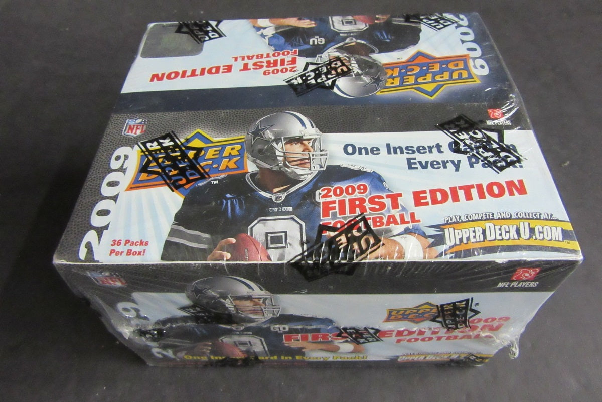 2009 Upper Deck First Edition Football Box (36/10)