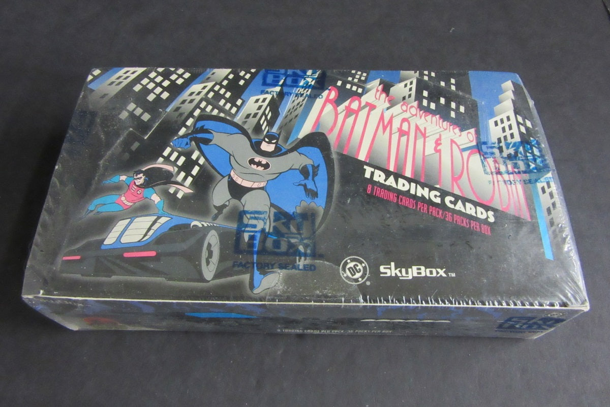 1995 Skybox Adventures of Batman & Robin Trading Cards Box