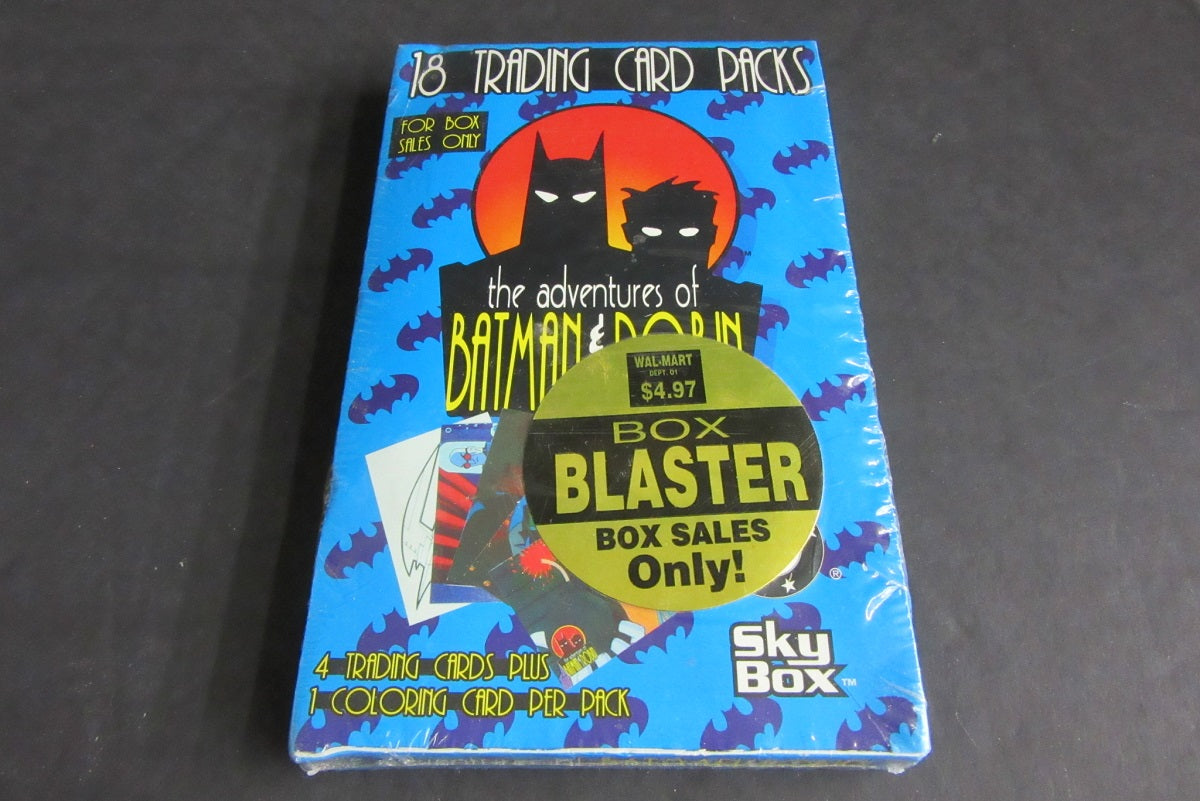 1996 Skybox Adventures of Batman & Robin Blaster Box (18/4)