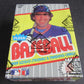 1989 Fleer Baseball Unopened Wax Box (FASC) (Code 90762)