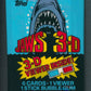 1983 Topps Jaws 3-D Unopened Pack