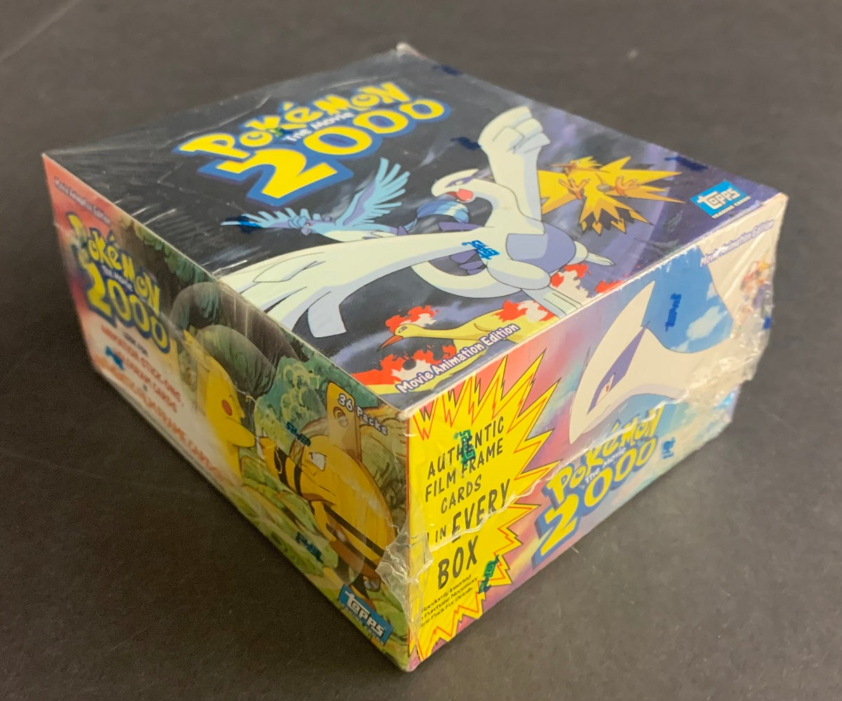 2000 Topps PokŽmon The Movie Unopened Box (36/8)