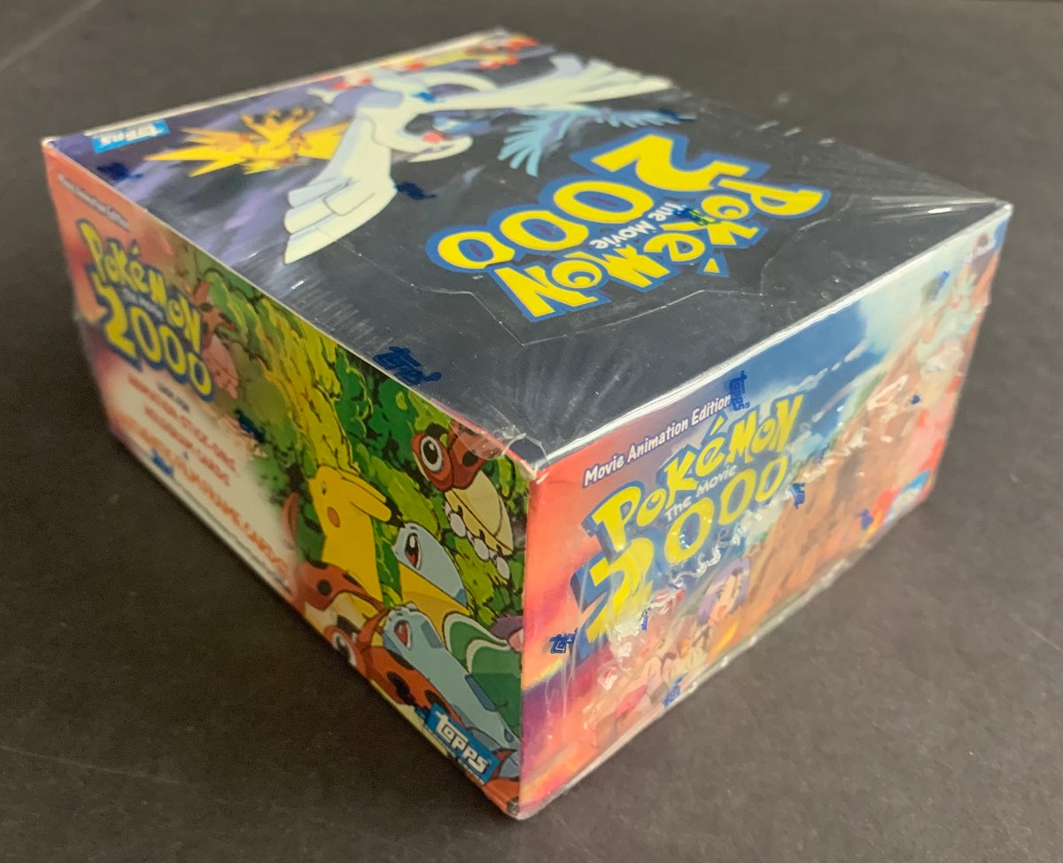 2000 Topps PokŽmon The Movie Unopened Box (36/8)