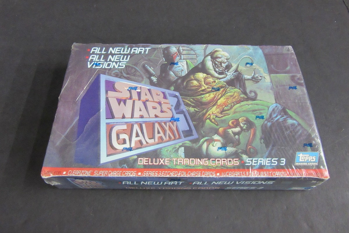 1995 Topps Star Wars Galaxy Series 3 Box