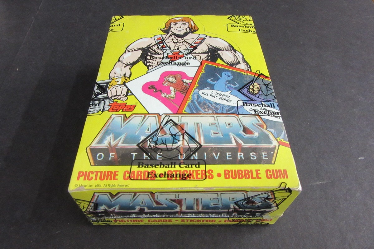 1984 Topps Masters Of The Universe Unopened Wax Box (BBCE)