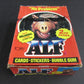 1988 Topps ALF Series 2 Unopened Wax Box (X-Out)