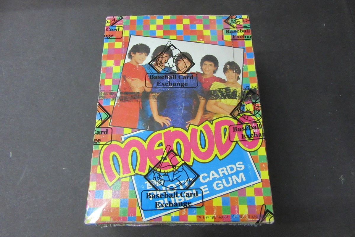 1983 Topps Menudo Unopened Wax Box (BBCE) (X-Out)