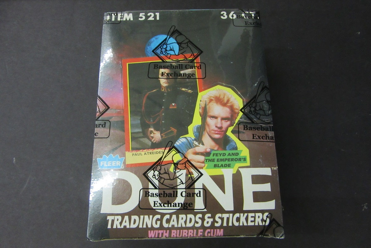 1984 Fleer Dune Unopened Wax Box (BBCE)