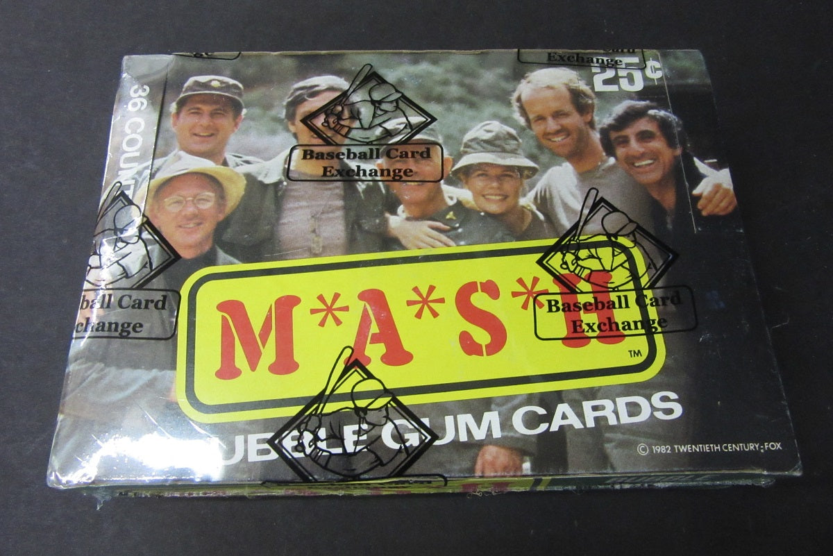 1982 Donruss M*A*S*H Unopened Wax Box (MASH) (BBCE)