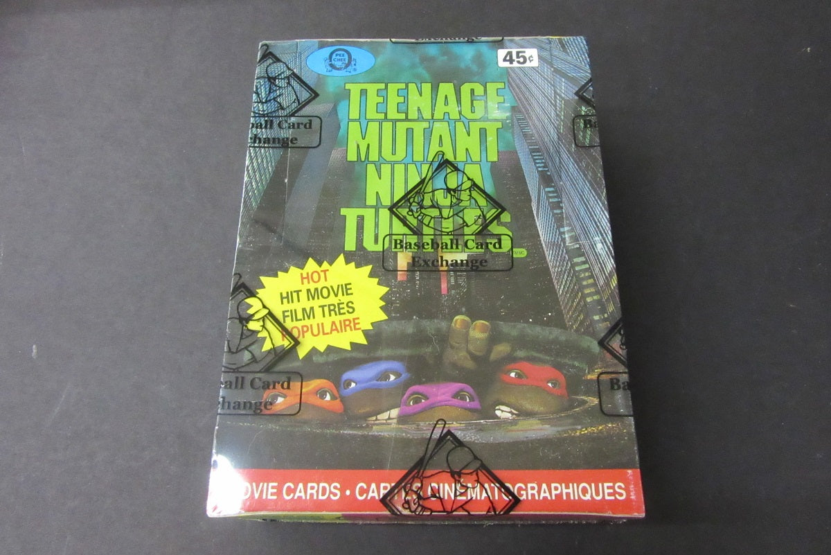 1989 OPC O-Pee-Chee TMNT Teenage Mutant Ninja Turtles Unopened Wax Box (BBCE)