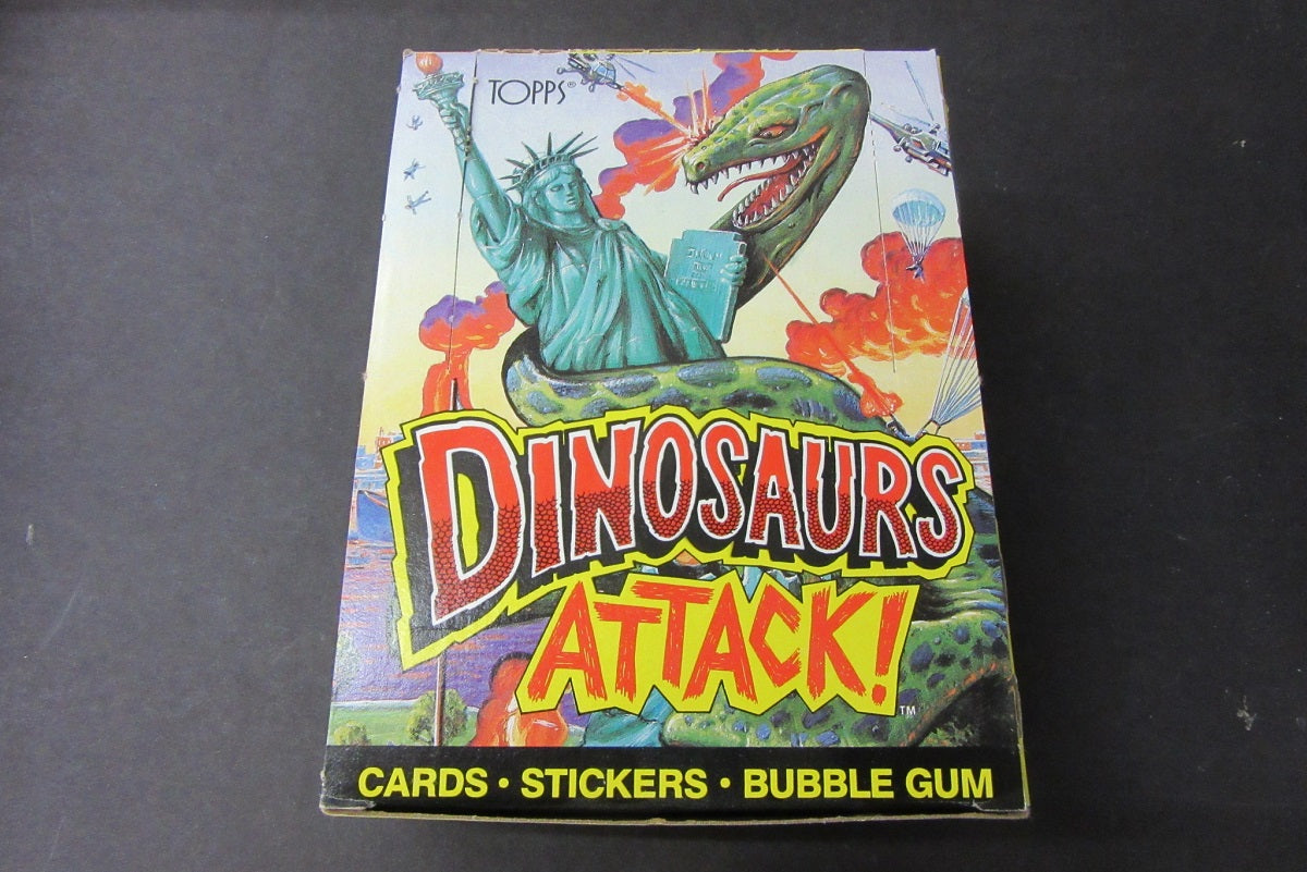1988 Topps Dinosuars Attack Unopened Wax Box