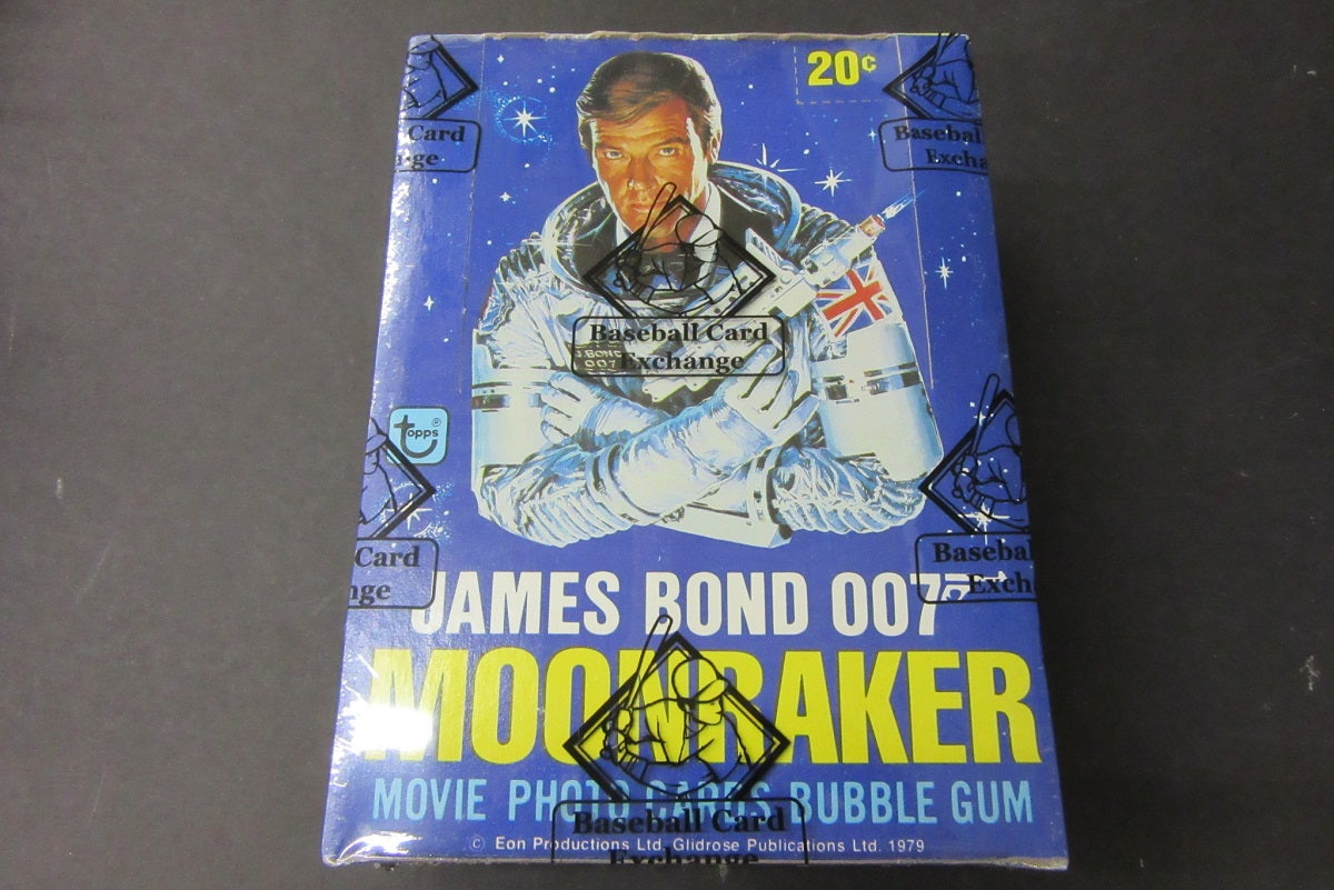 1979 Topps James Bond 007 Moonraker Unopened Wax Box (BBCE)