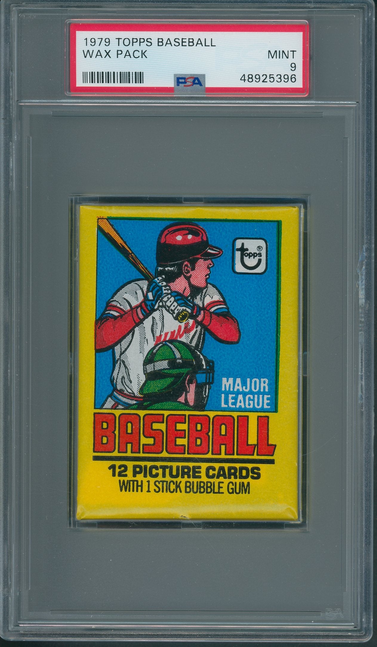 1979 Topps Baseball Unopened Wax Pack PSA 9