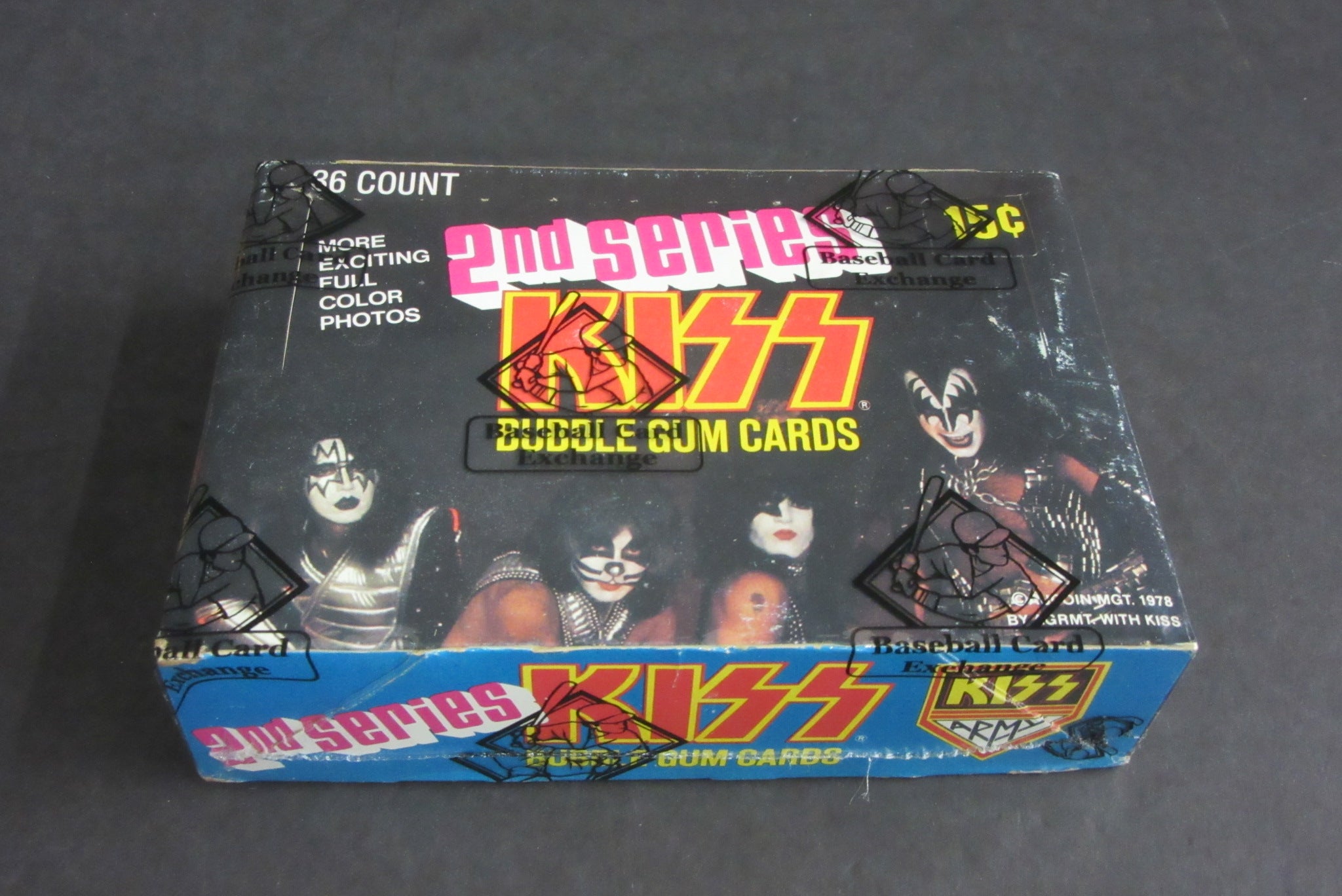 1978 Donruss KISS Unopened Series 2 Wax Box (BBCE)