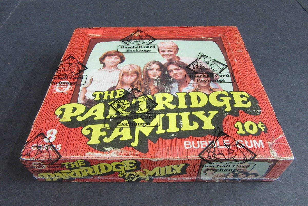 1971 OPC O-Pee-Chee Partridge Family Unopened Series 1 Wax Box (BBCE)