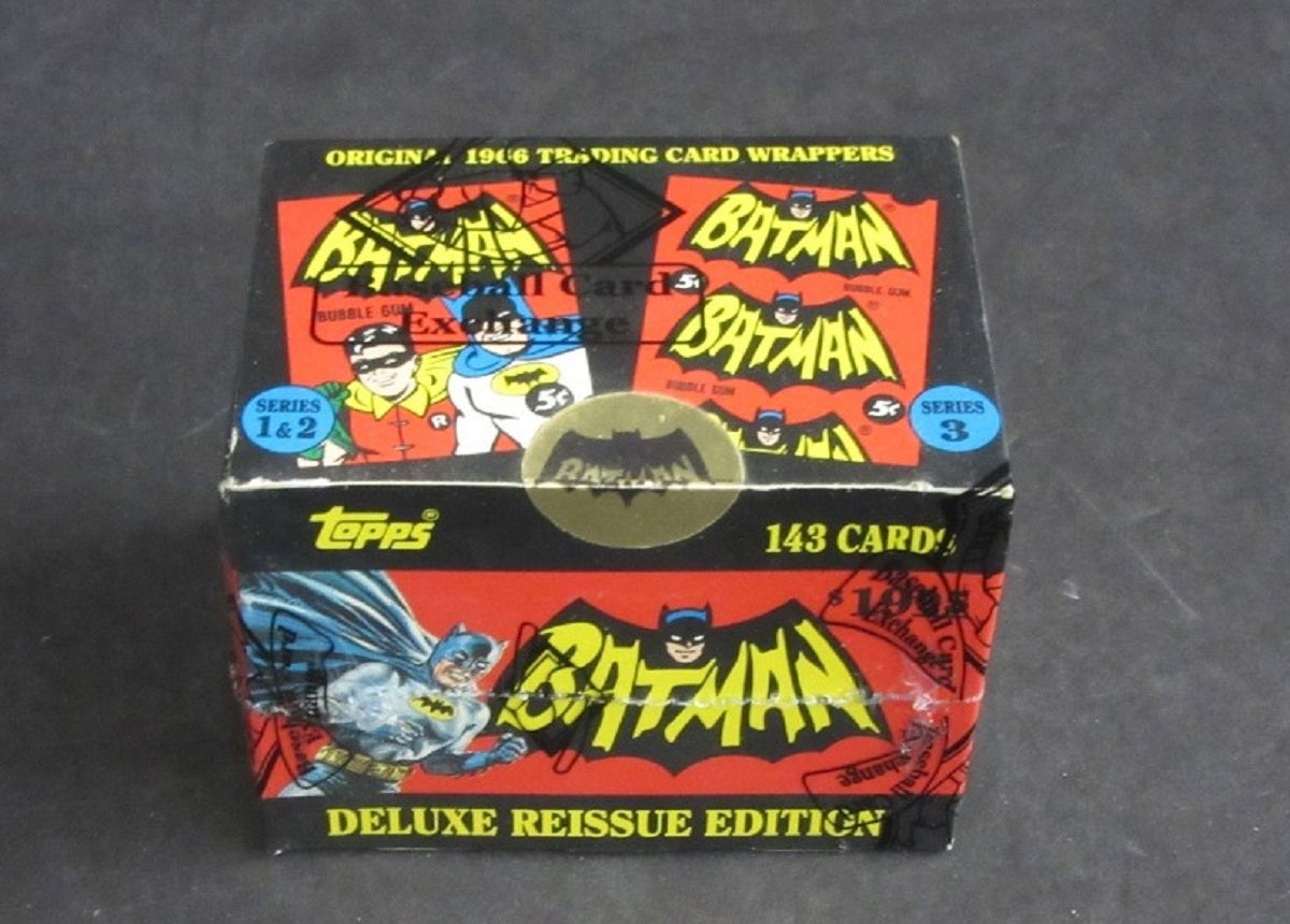 1989 Topps Batman 1966 Deluxe Reissue Factory Set (BBCE) (Tape)
