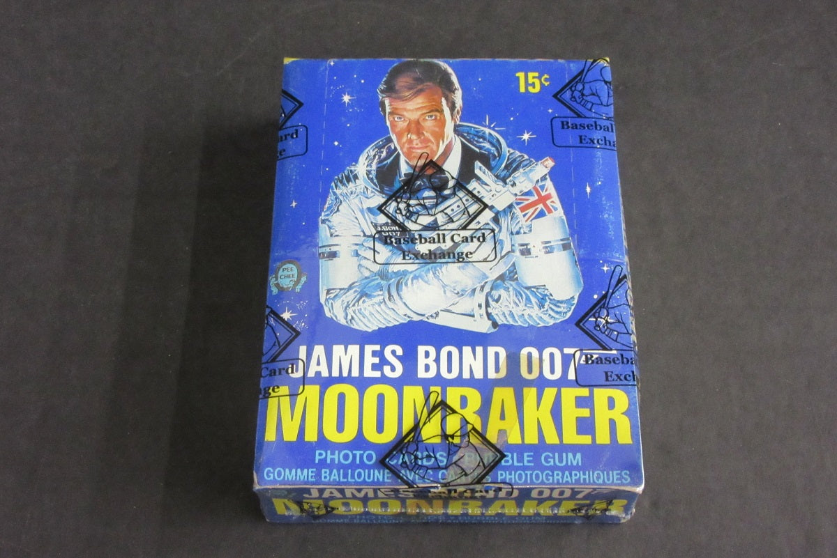 1979 OPC O-Pee-Chee James Bond 007 Moonraker Unopened Wax Box (Tape) (BBCE)