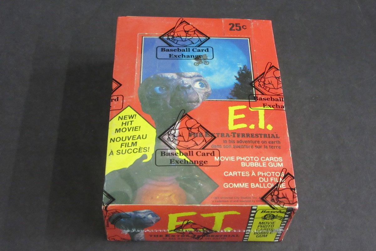 1982 OPC O-Pee-Chee E.T. The Extra-Terrestrial Unopened Wax Box (Tape) (BBCE)