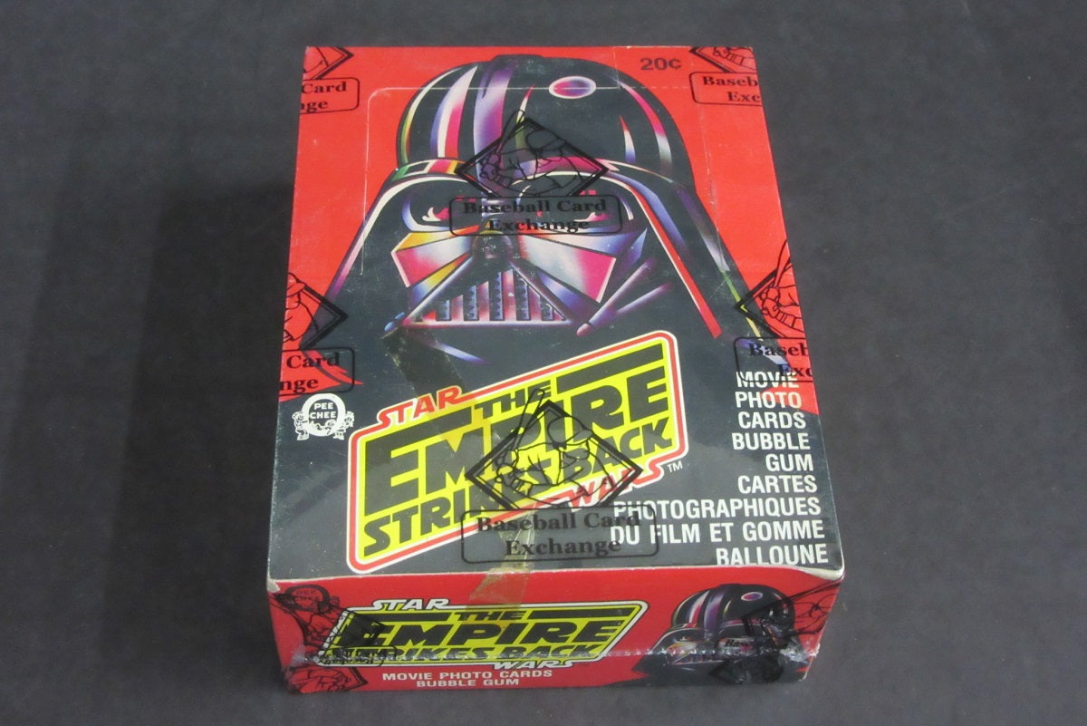 1980 OPC O-Pee-Chee Empire Strikes Back Unopened Series 1 Wax Box (Tape) (BBCE)