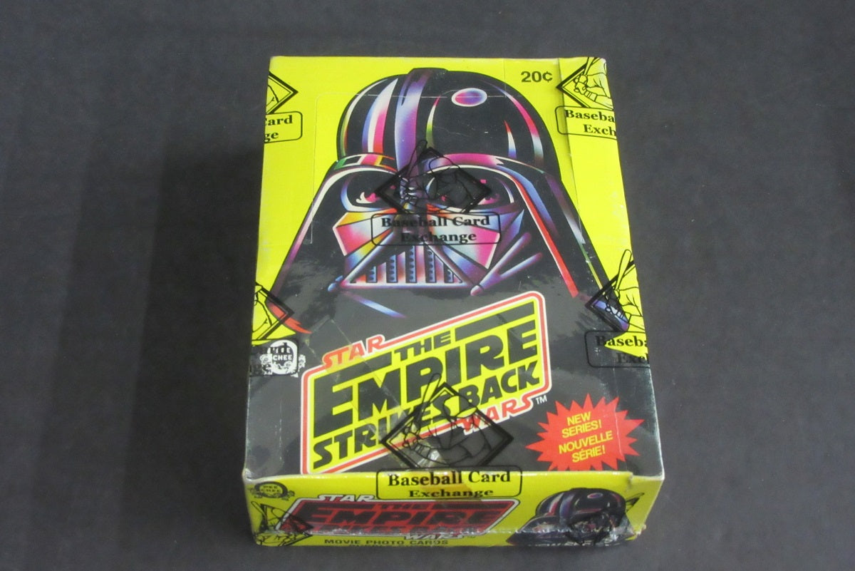 1980 OPC O-Pee-Chee Empire Strikes Back Unopened Series 3 Wax Box (Tape) (BBCE)