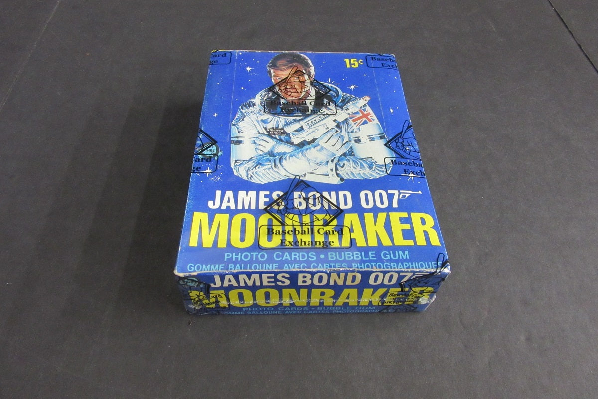 007 Baseball 1979 OPC O-Pee-Chee James Bond 007 Moonraker Unopened Wax Box (BBCE ...