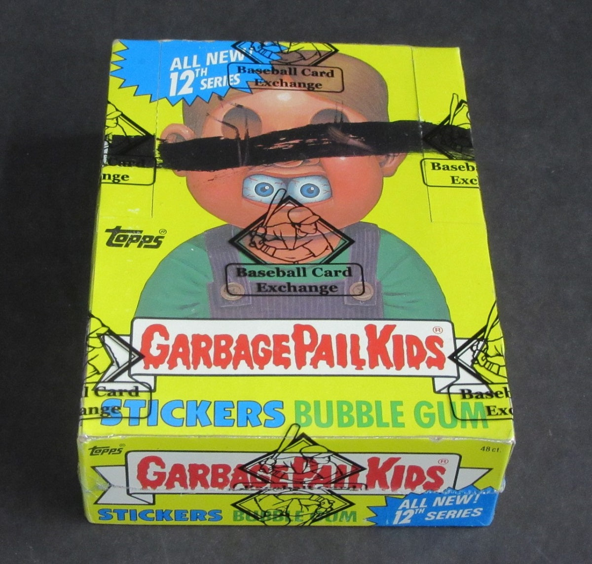 1988 Topps Garbage Pail Kids Series 12 Unopened Wax Box (w/ price) (X-Out) (BBCE)