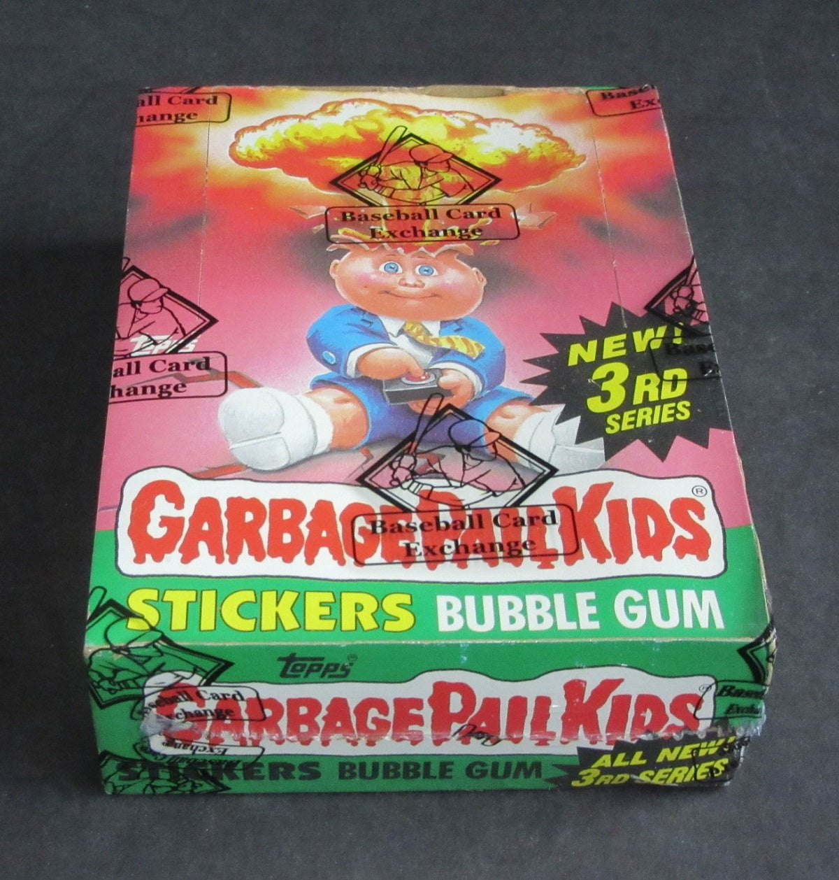 1986 Topps Garbage Pail Kids Series 3 Unopened Wax Box (w/ price) (Non) (US) (BBCE)
