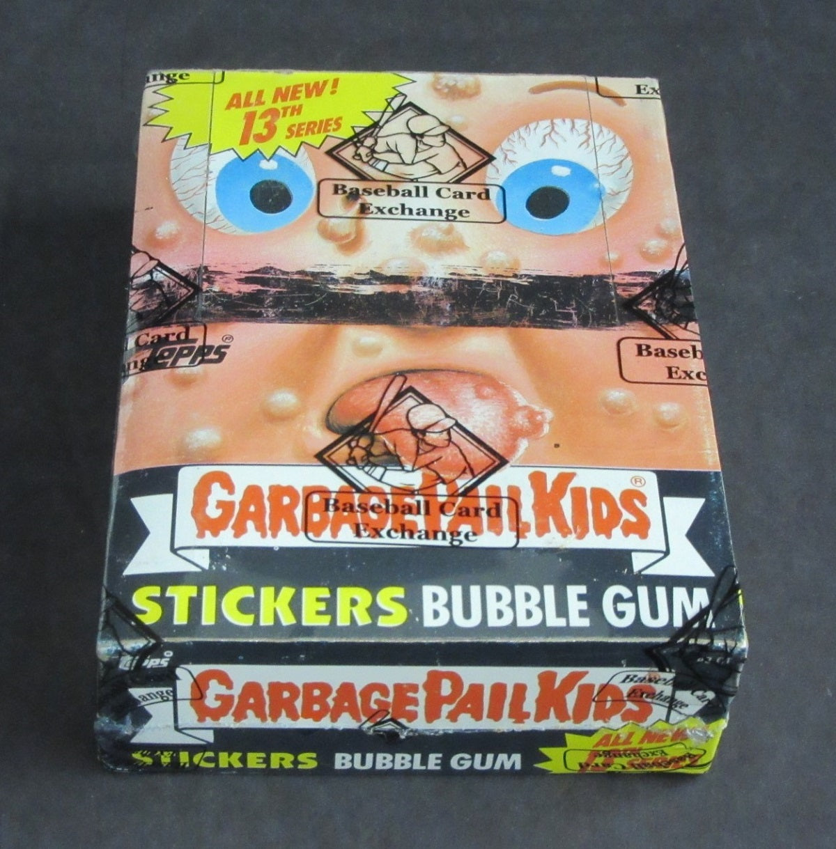 1988 Topps Garbage Pail Kids Series 13 Unopened Wax Box (w/ price) (X-Out) (BBCE)