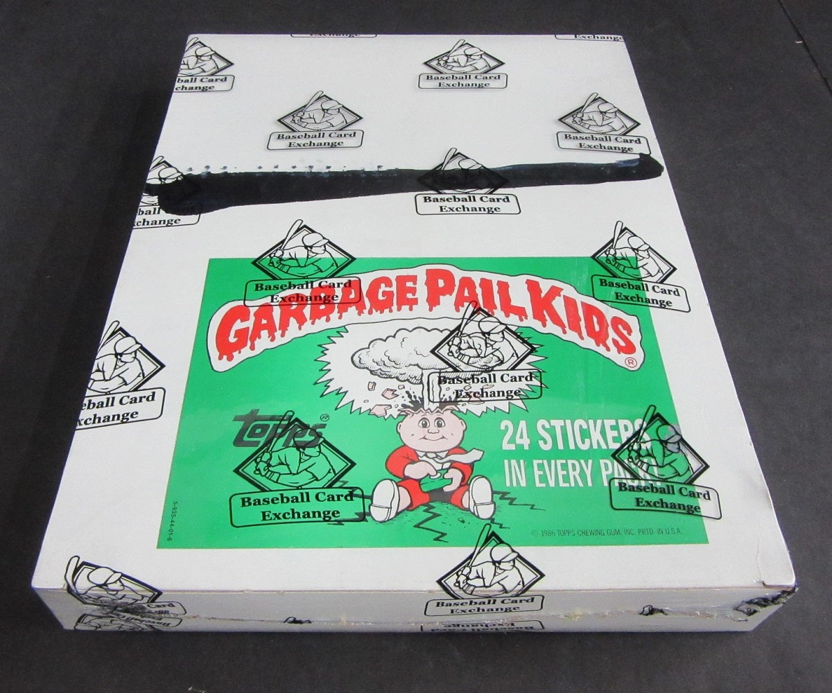 1986 Topps Garbage Pail Kids Series 3 Unopened Rack Box (BBCE) (X-Out)