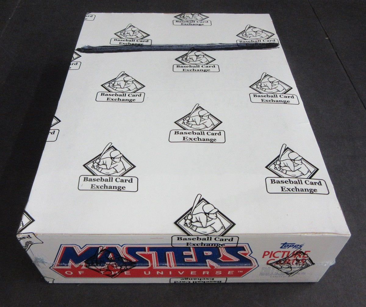 1984 Topps Masters Of The Universe Unopened Rack Box (BBCE) (X-Out)