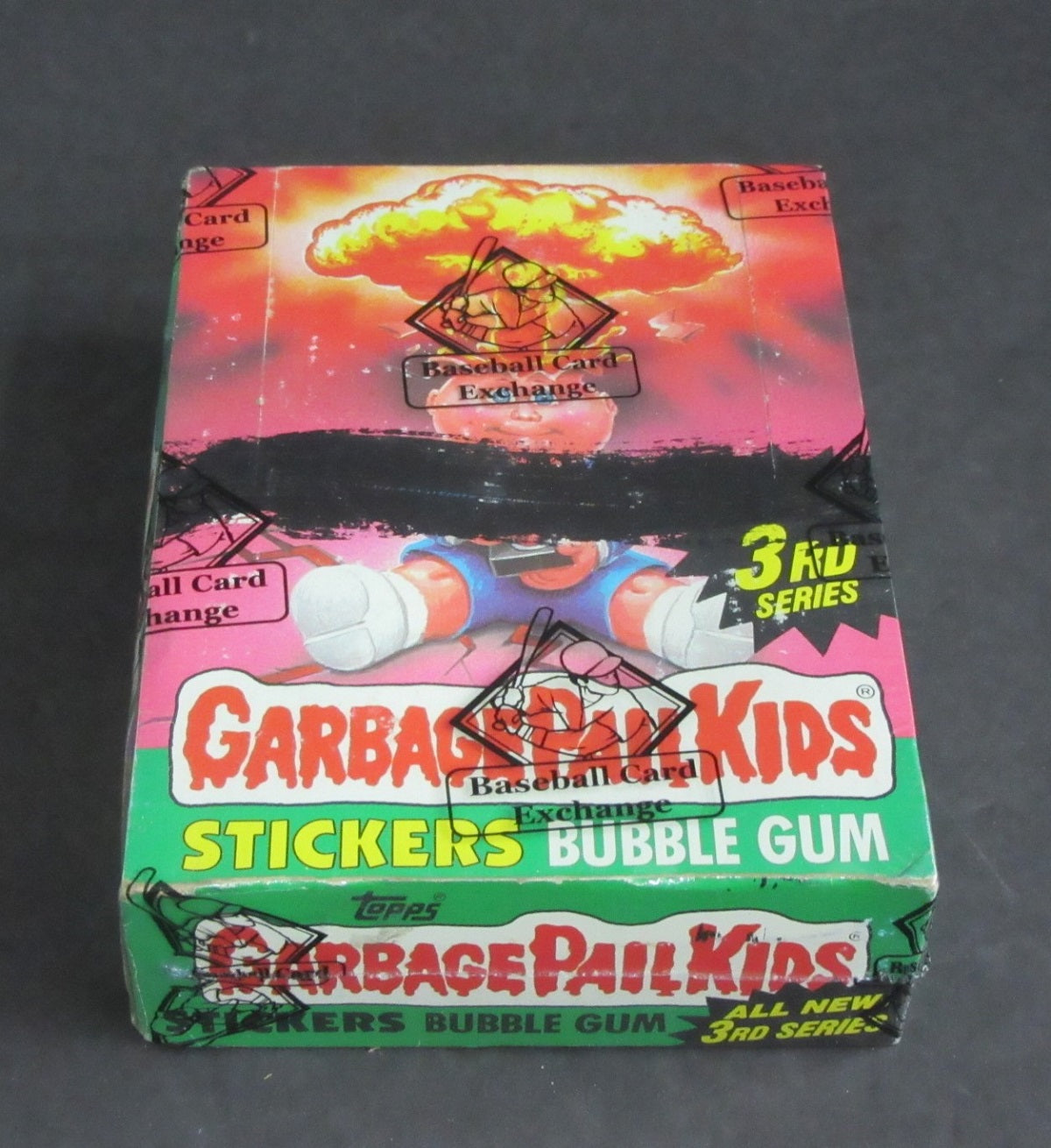 1986 Topps Garbage Pail Kids Series 3 Unopened Wax Box (w/o price) (X-Out) (US) (BBCE)