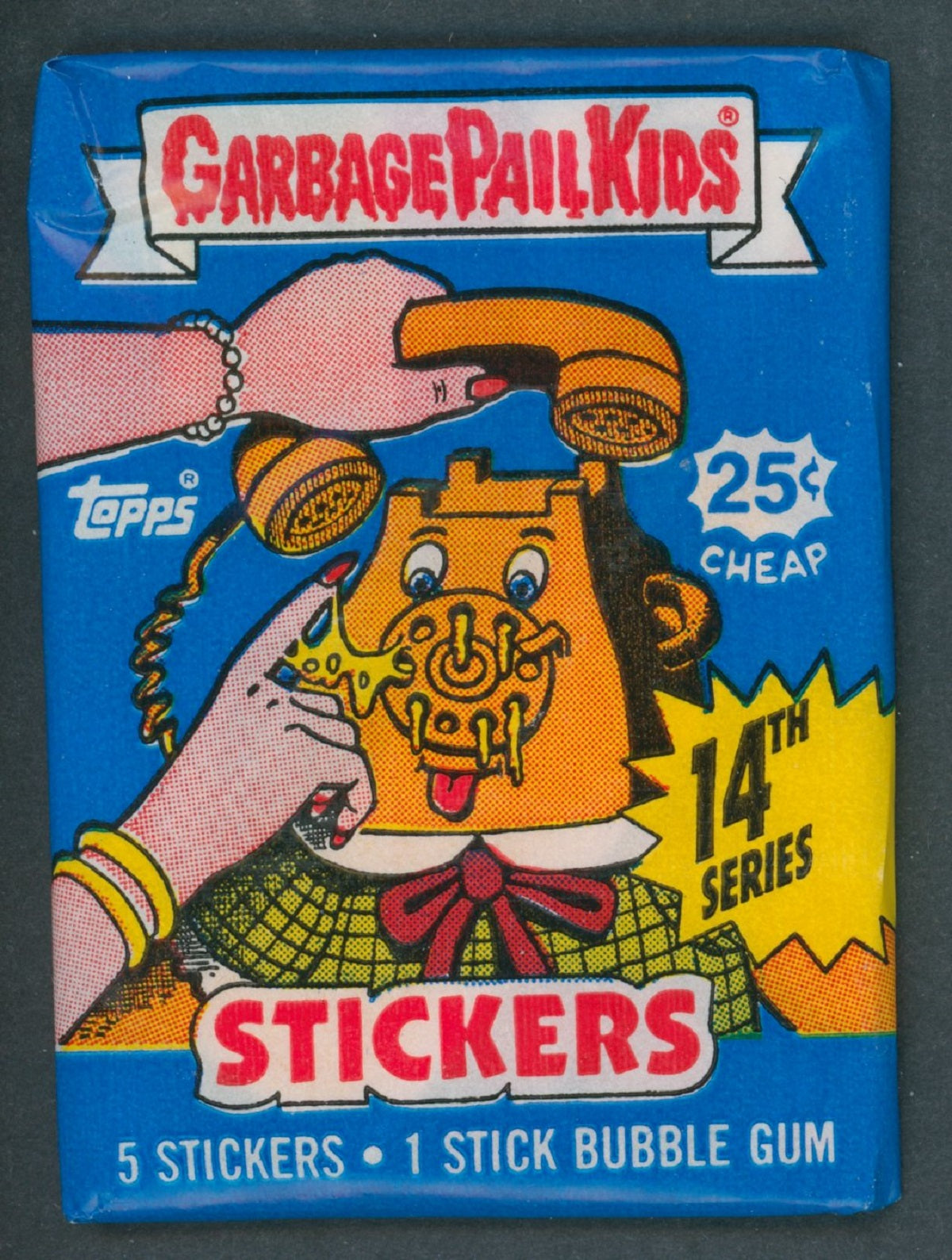 1988 Topps Garbage Pail Kids Series 14 Unopened Wax Pack (w/ price)
