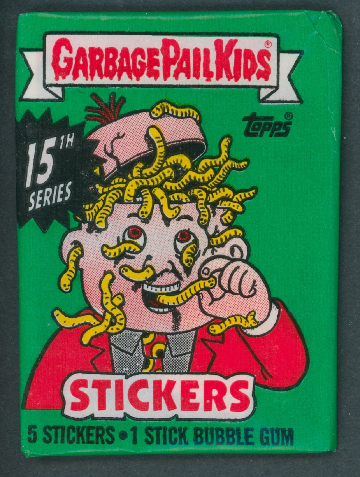 1988 Topps Garbage Pail Kids Series 15 Unopened Wax Pack (w/o price)