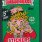 1988 Topps Garbage Pail Kids Series 15 Unopened Wax Pack (w/ price)